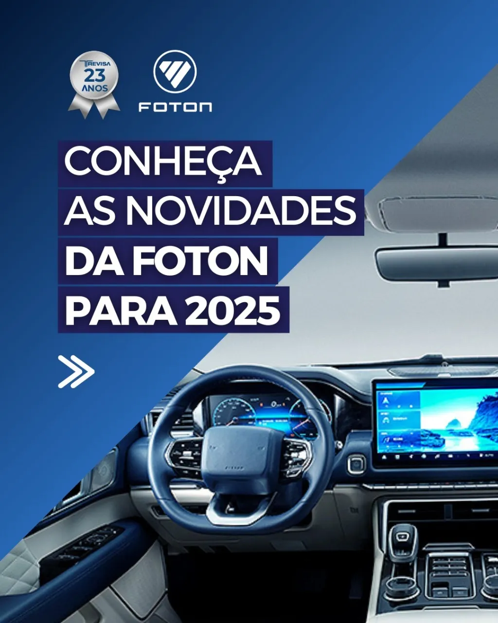 A FOTON tem preparado muita coisa para 2025